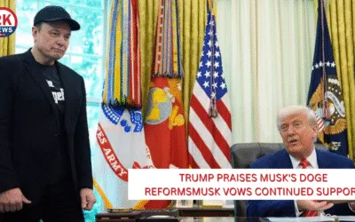 Trump Boldly Praises Musk’s DOGE Leadership: A Game-Changer in Government Efficiency Elon Musk ‘willingly accepted outrageous abuse because… Donald Trump bids DOGE head farewell Top 10 points