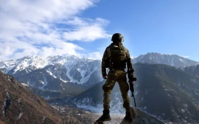 Indian Army in Kashmir Best view from mountains…